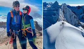 Sandra Covone y Daniel Navarro, la pareja de montañistas que falleció sepultada en la avalancha del nevado Tocllaraju, Áncash