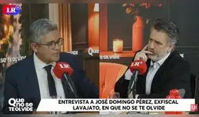 José Domingo Pérez advierte que las instituciones judiciales fueron 'capturadas' y alerta por un retroceso en la independencia