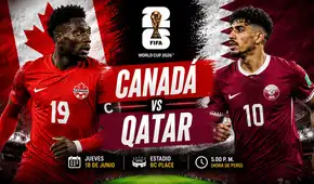 ¿A qué hora y dónde ver el partido Canadá vs Qatar HOY por el Mundial 2026?