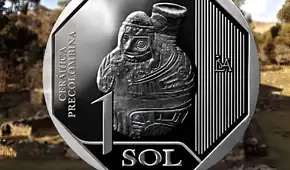 BCR lanza nueva moneda de S/1 que rinde homenaje a una histórica cultura ancestral: así luce