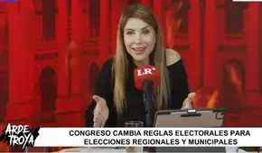 Juliana Oxenford cuestiona al Congreso por cambiar reglas electorales: "Lo que les interesa es no perder el financiamiento público"
