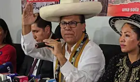 Roberto Sánchez sobre los 'yapeos' a Juntos por el Perú: "Nosotros no hicimos cócteles"