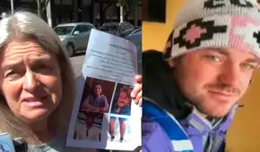 Madre de turista estadounidense desaparecido en Cusco llega al Perú para buscar a su hijo y pide apoyo ciudadano