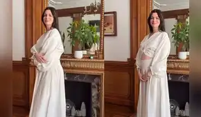Anne Hathaway revela que está embarazada de su tercer hijo a los 43 años y luce su pancita