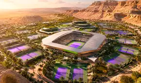 Arabia Saudita crea el ‘Wimbledon del desierto’: 30 canchas de tenis y un estadio futurista que busca conquistar Medio Oriente