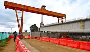 Colombia construye impresionante puente de más de 500 metros que será clave del primer tren eléctrico regional del país