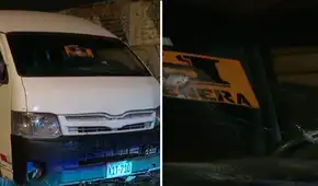 Sicario finge ser pasajero y asesina a chofer de combi en plena ruta en el puente Atocongo, en San Juan de Miraflores