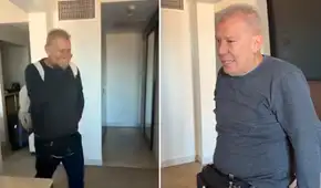 Raúl Romero rompe en llanto al llegar a Cusco junto a su esposa por insólita razón: “Miren el trabajo que se han dado”