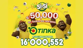 Resultados de La Tinka del domingo 21 de junio: números ganadores, premios del Pozo Millonario, boliyapa, S/50.000 y más