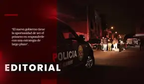 La inseguridad ciudadana que requiere atención