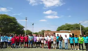 Corte de Piura participa en inauguración de campeonato por aniversario del Módulo de Justicia de Castilla