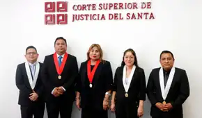 Corte Superior de Justicia del Santa incorporó a cuatro jueces titulares