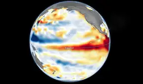 Fenómeno El Niño está en marcha: los satélites muestran que se está intensificando