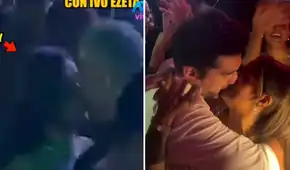 Shirley Arica es ampayada besándose con su exnovio Ivo Ezeta y luego con Pablo Heredia en diferentes discotecas