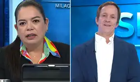 Alcalde Francis Allison pasa incómodo momento tras frío comentario de Milagros Leiva en TV: "Creció sin papá, hay que decirlo"