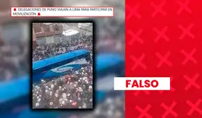 Este viral no muestra el reciente traslado de puneños a Lima para marchar por el supuesto “fraude electoral” en las EG 2026: clip original data de 2023 y fue sacado de contexto
