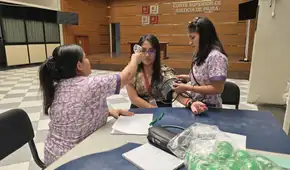 Campaña de salud benefició a personal judicial de la Corte de Piura
