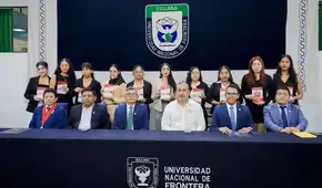 Presidente de la Corte de Sullana participa en bienvenida a primera promoción de estudiantes de derecho de la UNF