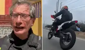 Federico Salazar sorprende al participar en evento de motociclismo tras su nueva etapa de soltero: “Es un placer, pura adrenalina”