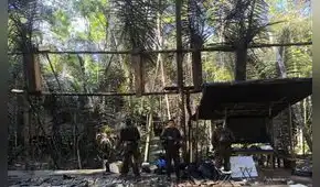 Loreto: Hallan megalaboratorio narco del grupo armado ‘Comandos de Frontera’