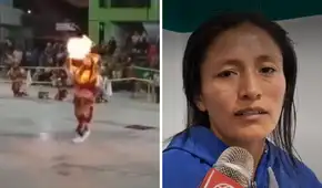 Escolar sufre graves quemaduras durante danza de tijeras con fuego en colegio de Junín: fue llevada al hospital