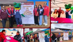 Juzgado de Paz Letrado de Pucará desarrolló campaña itinerante en el distrito de Colasay