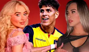 De Jossmery Toledo a Sabrina Carpenter: crecen rumores de romance entre futbolista ecuatoriano Piero Hincapié y la intérprete de 'Manchild'