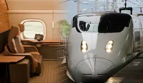 Así serán las suites privadas tipo avión que Japón estrenará en sus famosos trenes bala: tendrán puertas con llave propia