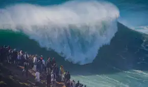 Ocurre una vez cada 1.300 años: científicos registraron la ola gigante más extrema de la historia