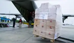 Perú envió el primer avión de ayuda humanitaria a Venezuela