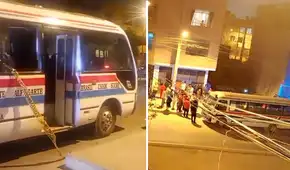 Chofer de cúster de la empresa Nor Lima es baleado frente a su esposa en plena ruta en San Martín de Porres