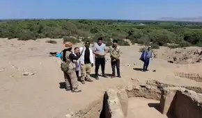 Huaqueros destruyen vestigios arqueológicos de 4.000 años al dañar muros y piso ceremonial en Zaña