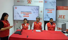JNE continúa proclamando resultados descentralizados y conteo de la ONPE se acerca al 100%
