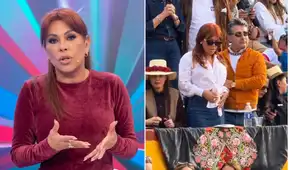 Magaly responde a quienes dijeron que estaba "pasada de copas" durante su visita a Chota: "Realmente estaba contracturada"