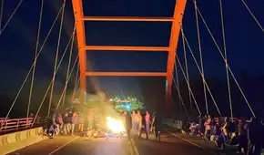 Paro indefinido en Moquegua: bloquean Puente Montalvo en rechazo a ley que modifica su territorio