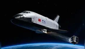 La nave espacial ‘Shenlong’, el vehículo ultrasecreto que China utiliza para liberar objetos no identificados sobre la Tierra