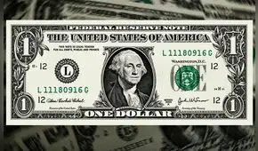 Identifica así el billete de 1 dólar que es buscado por coleccionistas y tiene el valor de US$80.000