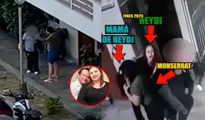 Magaly Medina expone videos de Monserrat agrediendo a su hija y a la madre de la novia de Melcochita en plena calle