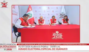 Elecciones 2026: JEE culmina proclamación de resultados de segunda vuelta presidencial