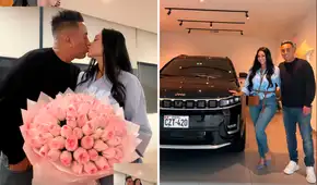 Christian Cueva enloquece por Pamela Franco y le regala lujosa camioneta por su cumpleaños 38: “Gracias por todo”