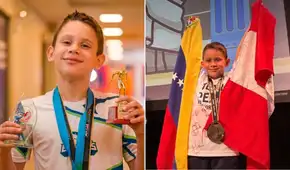 Niño genio venezolano de 9 años representó a Perú en Olimpiadas de Matemática y ganó medalla de oro