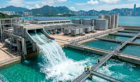 Hong Kong transforma el agua de mar en potable en solo 2 horas: una planta desalinizadora que abastecerá a 137.000 hogares