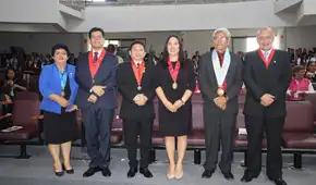 Presidente de la Corte de Piura participó en el XV aniversario de la Corte de Sullana