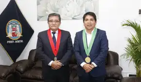 Presidente de la Corte del Santa recibió visita protocolar del alcalde de Nuevo Chimbote