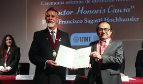Francisco Sagasti: Universidad Nacional de Ingeniería nombra doctor honoris causa al expresidente