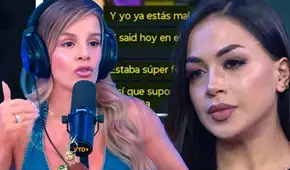 Alejandra Baigorria no perdona a Onelia Molina por revelar conversación sobre el 'ampay' de Said Palao: "Pequé de tarada"