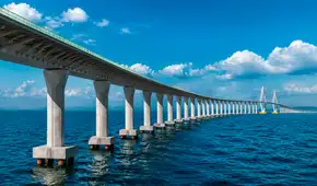 El puente sobre el mar más largo de América Latina se construye en Brasil por más de US$2.200 millones: megaobra lista en 2031