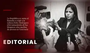 Levanten el bloqueo a los medios en Venezuela