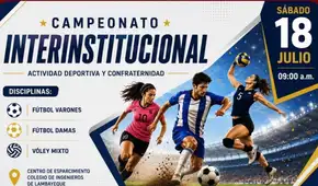 Corte de Lambayeque organiza campeonato interinstitucional por el Día del Juez