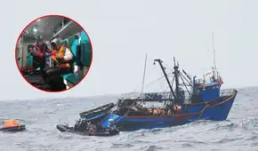 Rescatan a siete tripulantes de Chimbote tras quedar a la deriva frente a Marcona